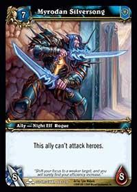 warcraft tcg scourgewar myrodan silversong