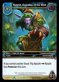 warcraft tcg scourgewar nylaith guardian of the wild