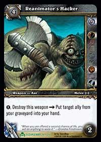 warcraft tcg scourgewar reanimator s hacker