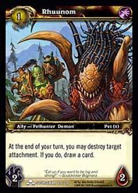 warcraft tcg scourgewar rhuunom