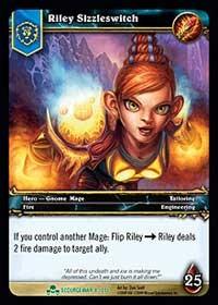 warcraft tcg scourgewar riley sizzleswitch