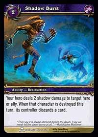 warcraft tcg scourgewar shadow burst