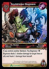 warcraft tcg scourgewar souldrinker bogmara