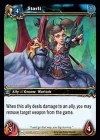 warcraft tcg scourgewar starli