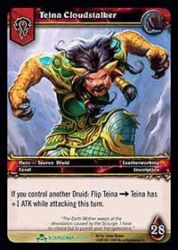 warcraft tcg scourgewar teina cloudstalker