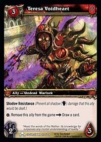 warcraft tcg scourgewar teresa voidheart