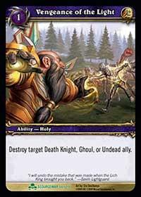 warcraft tcg scourgewar vengeance of the light