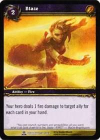 warcraft tcg servants of betrayer blaze