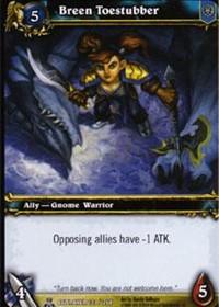 warcraft tcg servants of betrayer breen toestubber