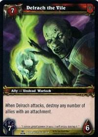 warcraft tcg servants of betrayer delrach the vile