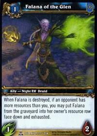 warcraft tcg servants of betrayer falana of the glen