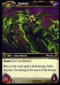 warcraft tcg servants of betrayer gobloz