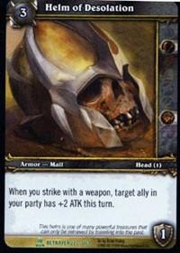 warcraft tcg servants of betrayer helm of desolation