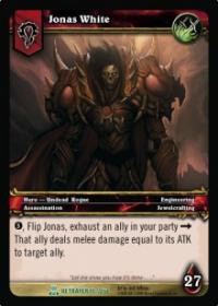 warcraft tcg servants of betrayer jonas white