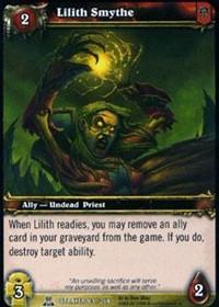 warcraft tcg servants of betrayer lilith smythe