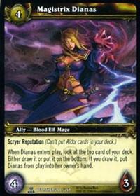 warcraft tcg servants of betrayer magistrix dianas