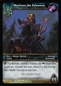 warcraft tcg servants of betrayer marlowe the felsworn