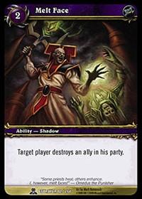 warcraft tcg servants of betrayer melt face