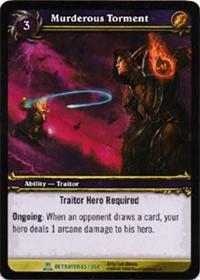 warcraft tcg servants of betrayer murderous torment