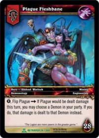 warcraft tcg servants of betrayer plague fleshbane