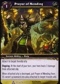 warcraft tcg servants of betrayer prayer of mending