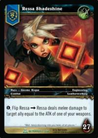 warcraft tcg servants of betrayer ressa shadeshine