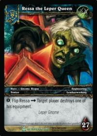 warcraft tcg servants of betrayer ressa the leper queen