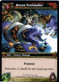 warcraft tcg servants of betrayer roena trailmaker