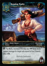 warcraft tcg servants of betrayer seadog nally