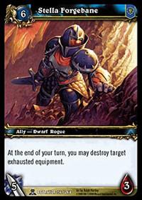 warcraft tcg servants of betrayer stella forgebane