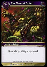 warcraft tcg servants of betrayer the natural order