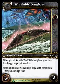 warcraft tcg servants of betrayer wrathtide longbow