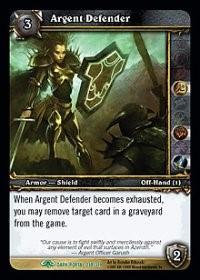 warcraft tcg the dark portal argent defender