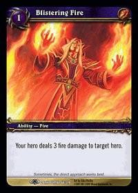 warcraft tcg the dark portal blistering fire