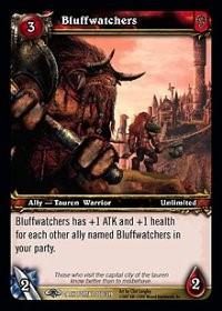 warcraft tcg the dark portal bluffwatchers