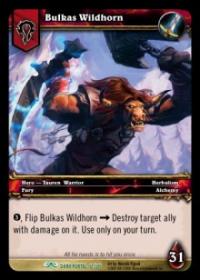 warcraft tcg the dark portal bulkas wildhorn