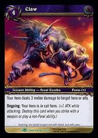 warcraft tcg the dark portal claw