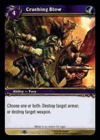 warcraft tcg the dark portal crushing bow