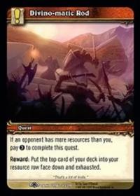 warcraft tcg the dark portal divino matic rod