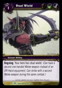 warcraft tcg the dark portal dual wield