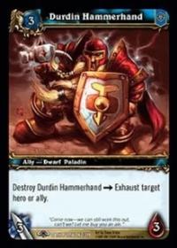 warcraft tcg the dark portal durdin hammerhand