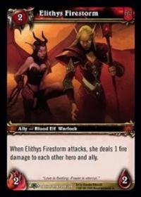 warcraft tcg the dark portal elithys firestorm