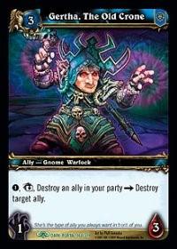 warcraft tcg the dark portal gertha the old crone