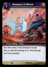 warcraft tcg the dark portal hammer of wrath