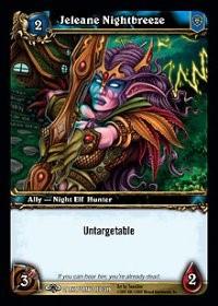 warcraft tcg the dark portal jeleane nightbreeze