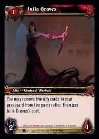 warcraft tcg the dark portal julia graves