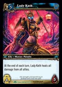 warcraft tcg the dark portal lady kath