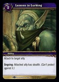 warcraft tcg the dark portal lessons in lurking