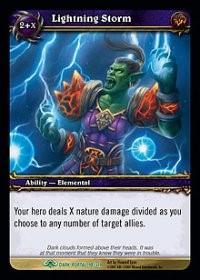 warcraft tcg the dark portal lightning storm