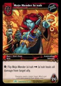 warcraft tcg the dark portal mojo mender ja nah